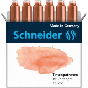 Cartouche d'encre Pastel Schneider - 6 pcs - Orange - Publicité Cartouche d'encre Pastel Schneider - 6 pcs - Orange - Publicité