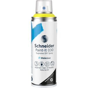 Schneider - Paint-It 030 Supreme DIY - Gelb - Acrylsprayfarbe Schneider - Paint-It 030 Supreme DIY - Gelb - Acrylsprayfarbe