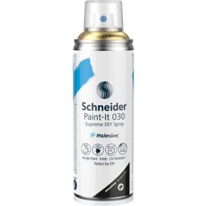 Schneider Paint-It 030 Supreme DIY Sprühfarbe - 200 ml Gold Schneider Paint-It 030 Supreme DIY Sprühfarbe - 200 ml Gold