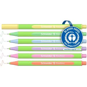 Schneider Pastel Fineliner - Art, Journaling - Fineliner, 6 pcs Schneider Pastel Fineliner - Art, Journaling - Fineliner, 6 pcs