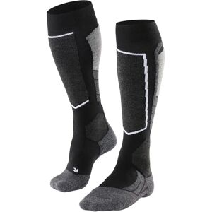 FALKE SK2 Women Ski Socks - Black/Grey - Sporty Protection FALKE SK2 Women Ski Socks - Black/Grey - Sporty Protection