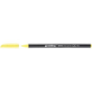 Edding 1200 Penna Felt Fine Giallo - Penna Felt Edding 1200 Penna Felt Fine Giallo - Penna Felt