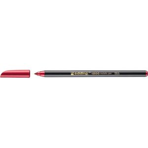 Edding 1200-72 Roter Feinspitz Marker - Filzstift für Schreiben & Zeichnen Edding 1200-72 Roter Feinspitz Marker - Filzstift für Schreiben & Zeichnen
