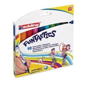 Ensemble de 10 feutres multicolores Edding Ensemble de 10 feutres multicolores Edding