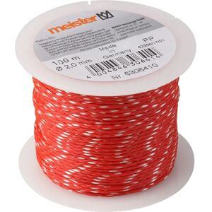 Cavo Meister Maurer 100 m x 2,0 mm rosso/bianco PP - Edilizia & Giardinaggio Cavo Meister Maurer 100 m x 2,0 mm rosso/bianco PP - Edilizia & Giardinaggio