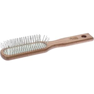 Brosse à cheveux pneumatique Nippes Solingen - Pointe en acier, Manche en hêtre - Publicité Brosse à cheveux pneumatique Nippes Solingen - Pointe en acier, Manche en hêtre - Publicité