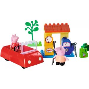 Peppa Pig Familieauto - Speelgoedauto met Figuren & Tankstation Peppa Pig Familieauto - Speelgoedauto met Figuren & Tankstation