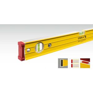 Stabila Type 96-2M Magnetic Spirit Level - 183cm - Red, Yellow - Spirit Level Stabila Type 96-2M Magnetic Spirit Level - 183cm - Red, Yellow - Spirit Level