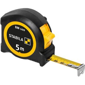 Stabila 19566 Compact Pocket Tape Measure - Impact-Resistant, 5m Stabila 19566 Compact Pocket Tape Measure - Impact-Resistant, 5m