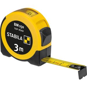 Stabila BM150 Compact Measuring Tape - 3m, 16mm, Top Read - Measuring Tape Stabila BM150 Compact Measuring Tape - 3m, 16mm, Top Read - Measuring Tape