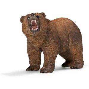 Schleich Wild Life Grizzly Bear Toy - Educational Figur for Kids Schleich Wild Life Grizzly Bear Toy - Educational Figur for Kids