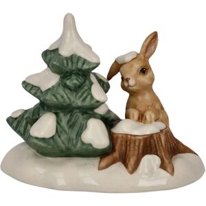 Goebel - Winterwald Häschen - Multicolor - Stoneware figurine Goebel - Winterwald Häschen - Multicolor - Stoneware figurine