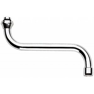 Grohe 13084000 Kitchen Wall Faucet Spout - 200mm Chrome S-Shape Grohe 13084000 Kitchen Wall Faucet Spout - 200mm Chrome S-Shape