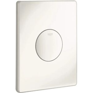 Grohe Skate White Toilet Flush Plate - Toilet Flush Plate Grohe Skate White Toilet Flush Plate - Toilet Flush Plate