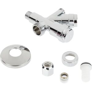 Grohe Eggemann Valve d'angle original - DN 10 - Chrome - Montage mural - Publicité Grohe Eggemann Valve d'angle original - DN 10 - Chrome - Montage mural - Publicité