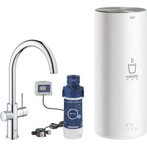 GROHE Red Duo Chromová Kuchyňská Baterie s Bojlerem - Vodní Dispenzer GROHE Red Duo Chromová Kuchyňská Baterie s Bojlerem - Vodní Dispenzer
