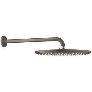Grohe Rainshower Cosmopolitan 310 Shower Head with Arm - Graphite Grohe Rainshower Cosmopolitan 310 Shower Head with Arm - Graphite