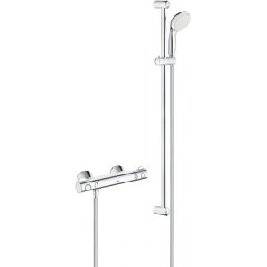 Robinet de salle de bain Grohe Grohtherm 800 - chromé - Publicité Robinet de salle de bain Grohe Grohtherm 800 - chromé - Publicité