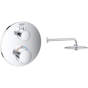 GROHE 24076000 Bathroom Faucet Chrome - Thermostatic Shower Set GROHE 24076000 Bathroom Faucet Chrome - Thermostatic Shower Set
