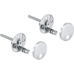 GROHE 49529000 Chrome Toilet Mounting Kit GROHE 49529000 Chrome Toilet Mounting Kit