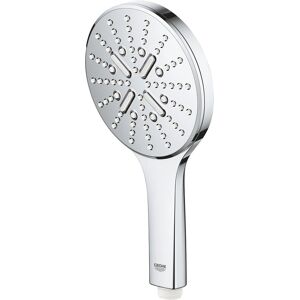 GROHE Rainshower SmartActive 130 Handheld Shower Head Chrome - Handheld shower head with 3 spray modes, water-saving, universal mounting GROHE Rainshower SmartActive 130 Handheld Shower Head Chrome - Handheld shower head with 3 spray modes, water-saving, universal mounting