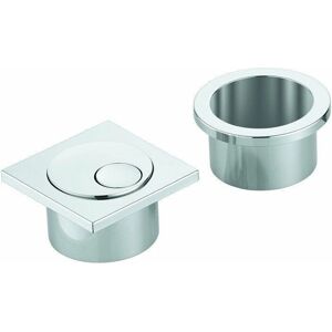 Grohe Modèle 49538 Bouton poussoir Chromé - Bouton de chasse - Publicité Grohe Modèle 49538 Bouton poussoir Chromé - Bouton de chasse - Publicité