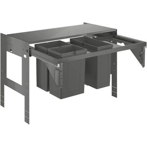 Grohe Blue Waste Separation System - Gray 90cm 2x8L, 1x11L Grohe Blue Waste Separation System - Gray 90cm 2x8L, 1x11L