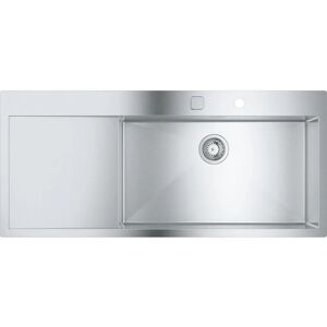 Grohe K1000 Steel Sink - Top Mount, 116cm, Deep Bowl Grohe K1000 Steel Sink - Top Mount, 116cm, Deep Bowl