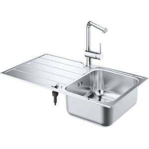 Grohe Stainless Steel Rectangular Kitchen Sink - Model 31573_1 Grohe Stainless Steel Rectangular Kitchen Sink - Model 31573_1
