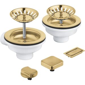 Grohe 40998GN0 - Sistem de scurgere pentru chiuvetă dublă de bucătărie Grohe 40998GN0 - Sistem de scurgere pentru chiuvetă dublă de bucătărie