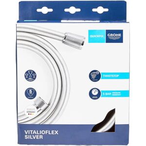 Grohe VitalioFlex Silver 1750 mm zuhanycső - Zuhanykiegészítő Grohe VitalioFlex Silver 1750 mm zuhanycső - Zuhanykiegészítő