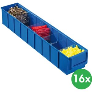 Allit Shelfbox 456560 - Úložná krabice, Modrá, 91x500x81mm Allit Shelfbox 456560 - Úložná krabice, Modrá, 91x500x81mm