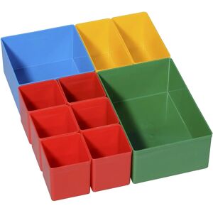 Allit 457920 Flerfarvet kuffertindsats sæt 270x216x63mm Allit 457920 Flerfarvet kuffertindsats sæt 270x216x63mm