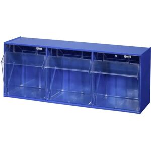 Allit 464410 Cassetto di stoccaggio blu trasparente Allit 464410 Cassetto di stoccaggio blu trasparente