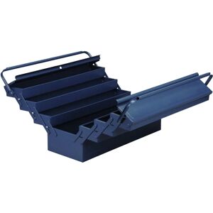 Allit Werkzeugkoffer 7/57 - Stahl, Blau, Hammerschlag Allit Werkzeugkoffer 7/57 - Stahl, Blau, Hammerschlag