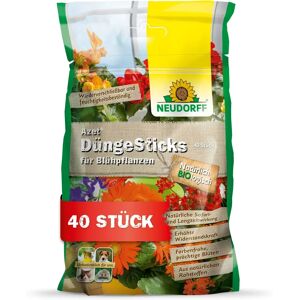 NEUDORFF Azet Bâtons d'engrais pour plantes à fleurs - Bâtons d'engrais - Publicité NEUDORFF Azet Bâtons d'engrais pour plantes à fleurs - Bâtons d'engrais - Publicité