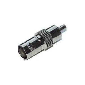 Adaptateur vidéo RCA BNC en acier inoxydable e+p CB 15 Adaptateur vidéo RCA BNC en acier inoxydable e+p CB 15