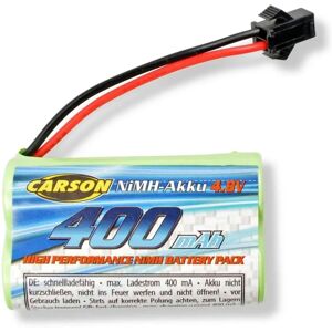 Carson Modelo - Batería NiMH 4,8V 400mAh - Accesorio para Tractores RC Carson Modelo - Batería NiMH 4,8V 400mAh - Accesorio para Tractores RC