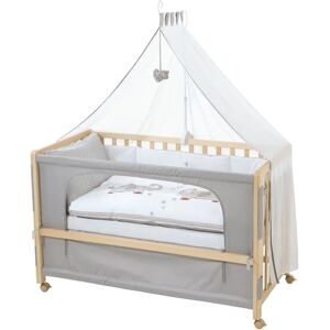 Roba Babybett - Jumbo Twins Natur Elephant Design Roba Babybett - Jumbo Twins Natur Elephant Design