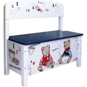 panca di stoccaggio per bambini ROBA - Teddy College - Dai 18 mesi ai 10 anni panca di stoccaggio per bambini ROBA - Teddy College - Dai 18 mesi ai 10 anni