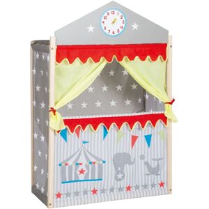 Teatro de Marionetas en Madera con Tela - Juego para Niños Teatro de Marionetas en Madera con Tela - Juego para Niños