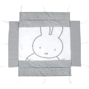 ROBA Laufgitter - Miffy Grau/Weiß - Verstellbare Polsterung - Spiel & Ruhe ROBA Laufgitter - Miffy Grau/Weiß - Verstellbare Polsterung - Spiel & Ruhe