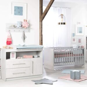 Ensemble Mobilier Bébé ROBA Maren 2 - Lit Convertible & Commode à Langer - Publicité Ensemble Mobilier Bébé ROBA Maren 2 - Lit Convertible & Commode à Langer - Publicité