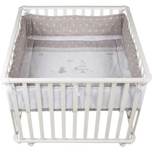 Parc bébé roba Blanc MDF - Supporte 15kg, 75x100cm, Design tendance - Publicité Parc bébé roba Blanc MDF - Supporte 15kg, 75x100cm, Design tendance - Publicité