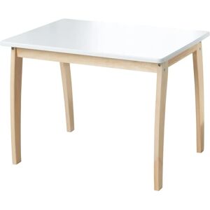 ROBA Kids Table - 76x52cm, White, for Children - Kids Table ROBA Kids Table - 76x52cm, White, for Children - Kids Table