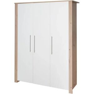 roba 3-türiger Kleiderschrank »Malo« - 135x52,5x190cm - weiß roba 3-türiger Kleiderschrank »Malo« - 135x52,5x190cm - weiß
