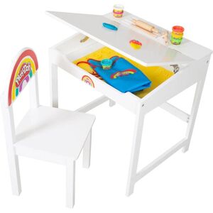 Ensemble Bureau Enfant Roba - Table en Bois Ergonomique - Publicité Ensemble Bureau Enfant Roba - Table en Bois Ergonomique - Publicité