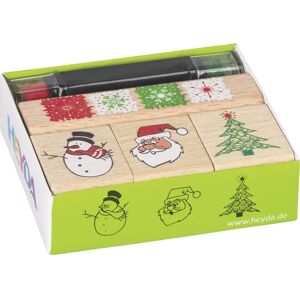 HEYDA 204888482 Jouet d'art/loisirs créatifs - Ensemble de tampons de Noël - Publicité HEYDA 204888482 Jouet d'art/loisirs créatifs - Ensemble de tampons de Noël - Publicité
