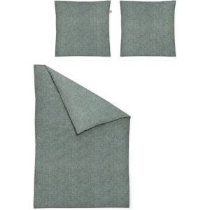 IRISETTE Mink 8835 Grüne Bettwäsche - Bett- und Kissenbezug-Set IRISETTE Mink 8835 Grüne Bettwäsche - Bett- und Kissenbezug-Set