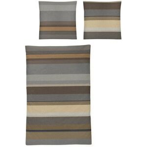 Irisette Sky Satin Bettwäsche-Set - 3-tlg, Gelb, Modell 8424 Irisette Sky Satin Bettwäsche-Set - 3-tlg, Gelb, Modell 8424